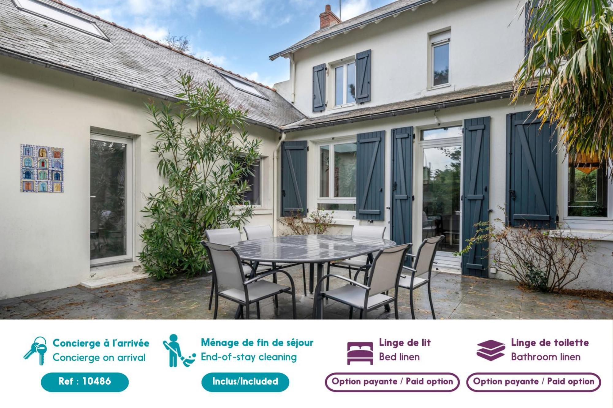 Villa « Les Libellules » Pour 8 Personnes La Baule-Escoublac Exterior foto